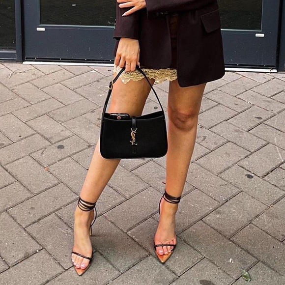 Ego Harmoni Lace Up Chocolate Heels - Picture 9 of 9